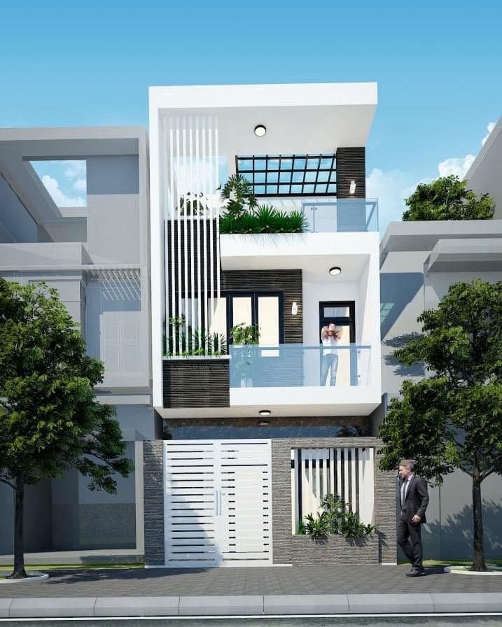 Thiết kế xây dựng nhà phố 