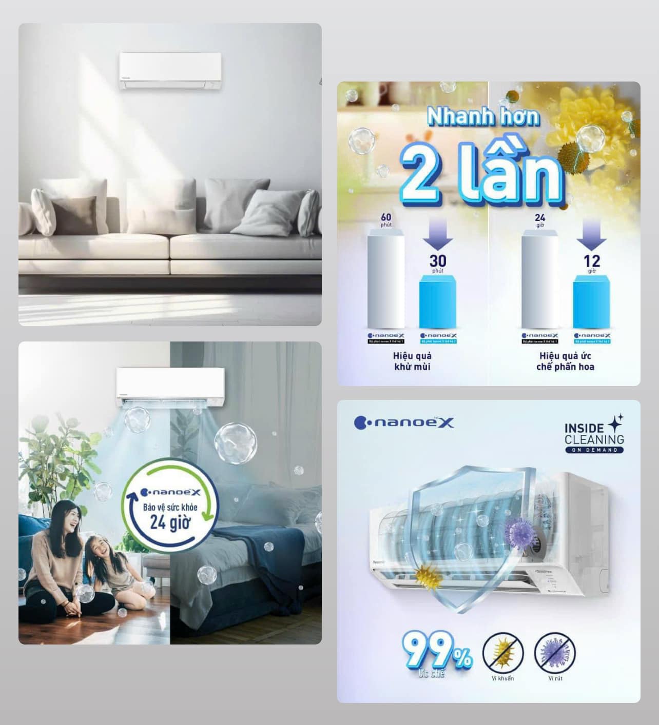 Máy lạnh Panasonic 1hp Inverter 