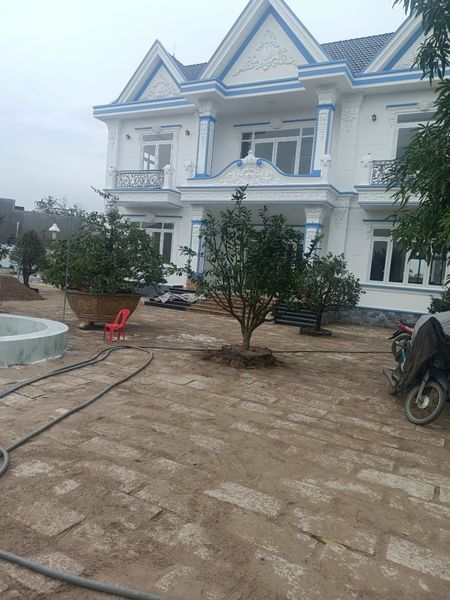Thi công sơn nhà 