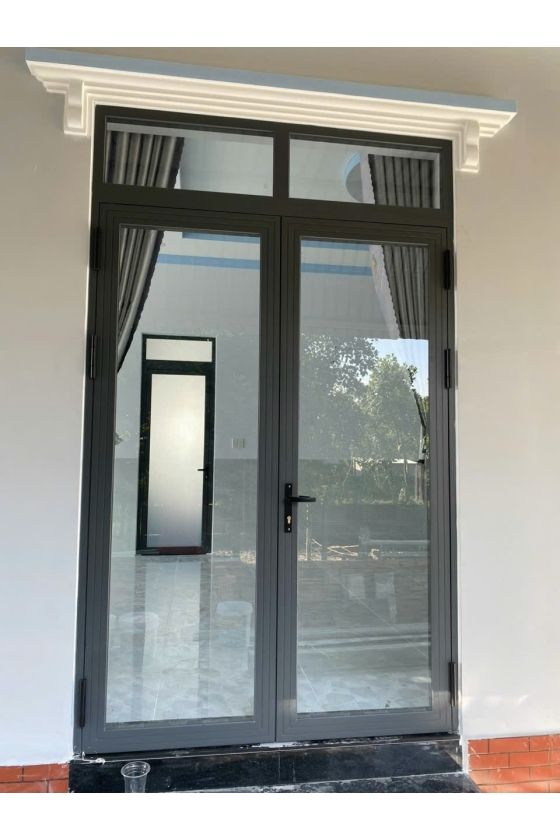 Cửa đi nhôm xingfa 2 cánh