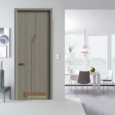 Cửa gỗ carbon KD 