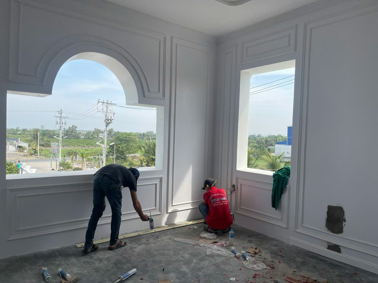 Thi công trần vách thạch cao