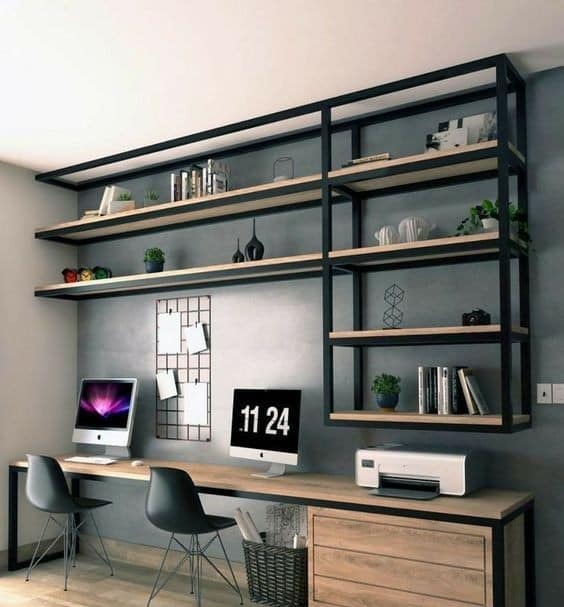 Thiết kế nội thất phòng làm việc 