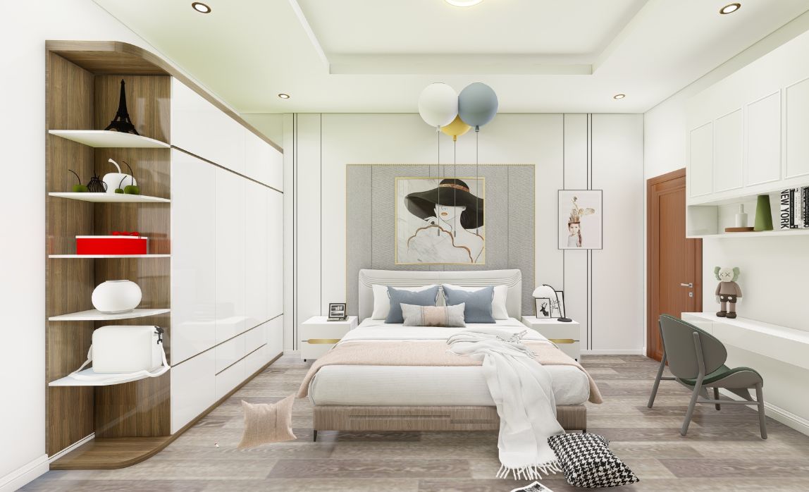 Thiết kế phòng ngủ hiện đại