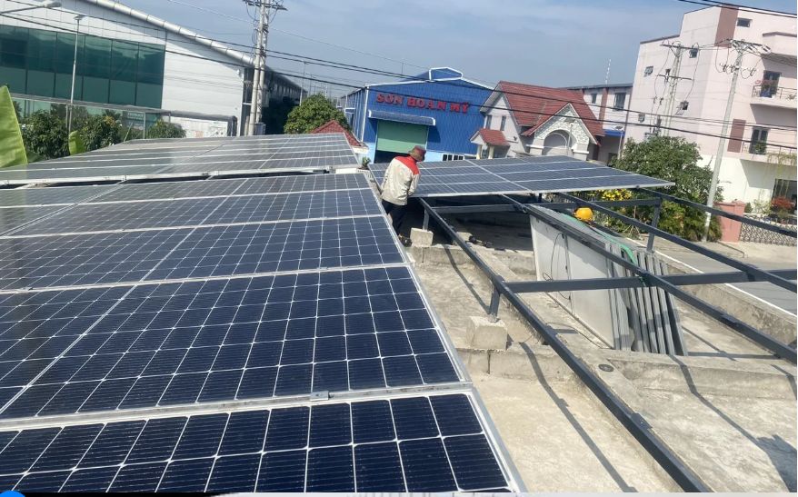 Hệ thống điện tại Khu Công Nghiệp Xuyên Á  
