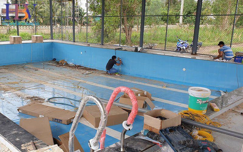 Bể bơi cho trường học tại Đồng Xuân Phú Yên