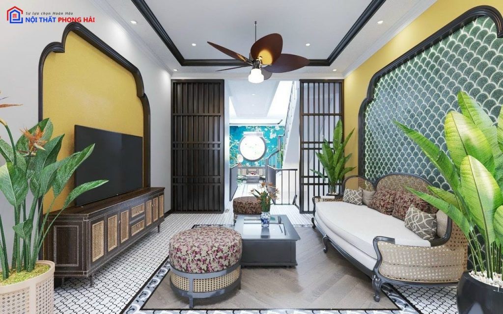Nhà phố Gò Vấp phong cách Indochine