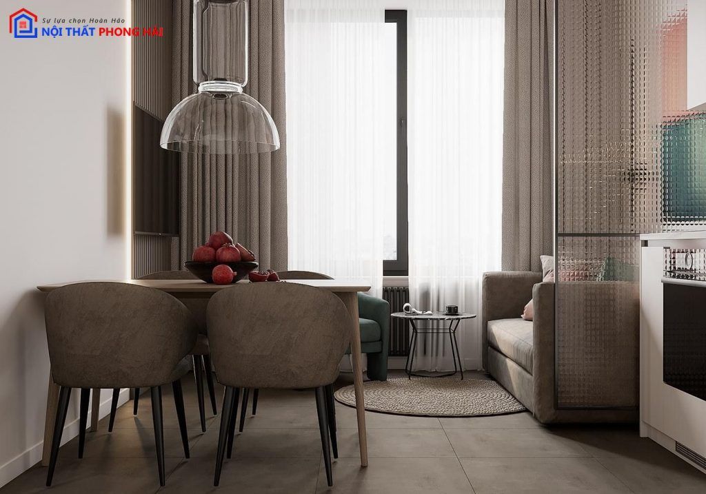 Thiết kế và thi công Căn hộ 2PN Safira Khang Điền