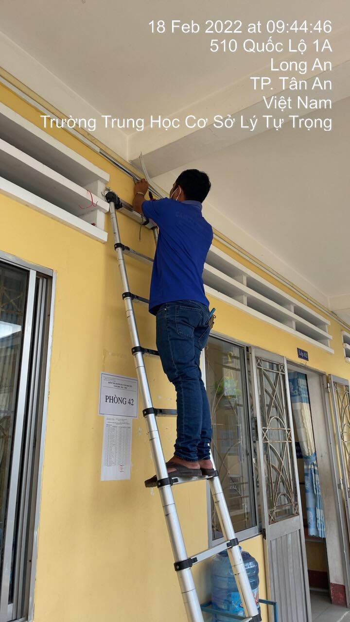 Lắp đặt camera giám sát 