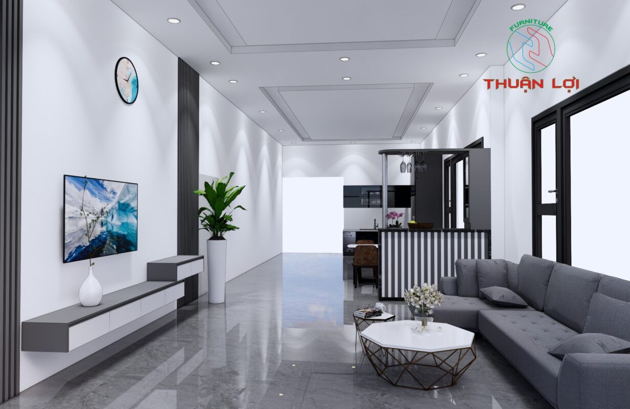 Thiết kế nội thất phòng khách