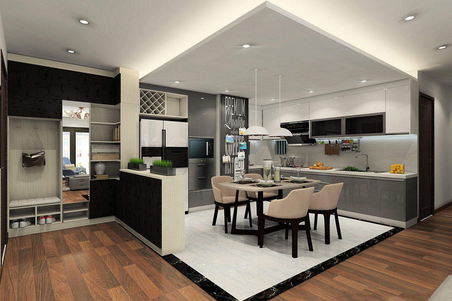 Thiết kế phòng bếp