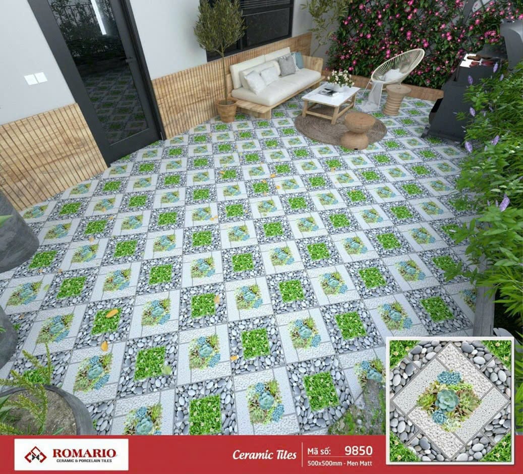 Gạch lát sân vườn