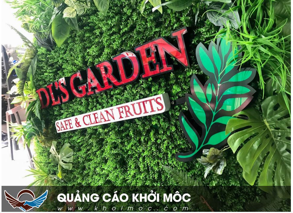 Thi công bảng hiệu shop trái cây nhập khẩu Quận Thủ Đức
