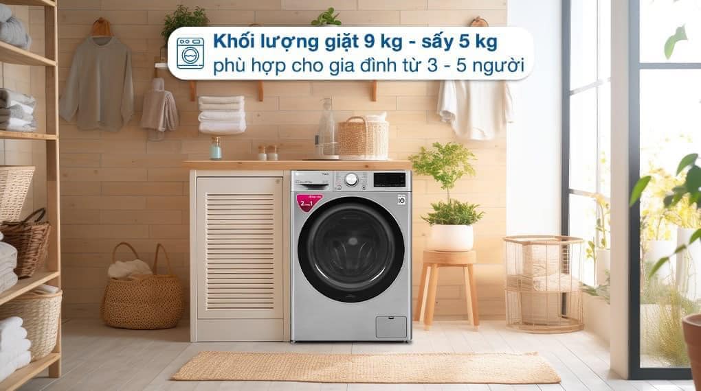  MÁY GIẶT SẤY LG 1409G4V 