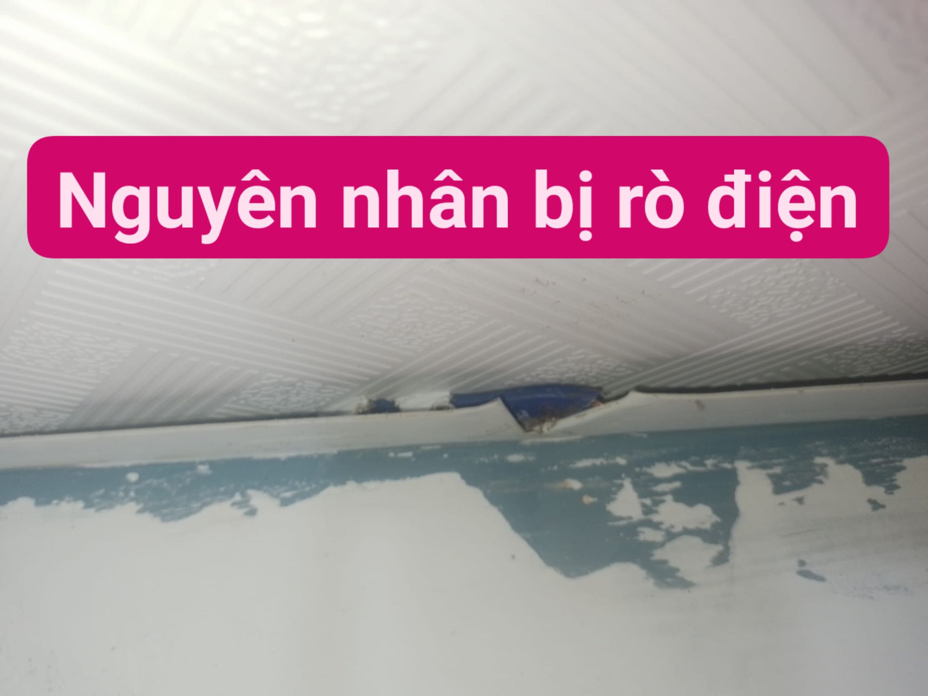 Xử lý rò rỉ điện 