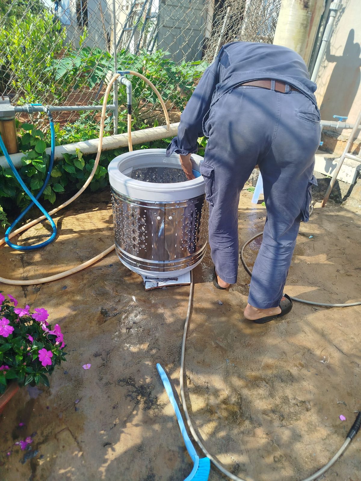 Vệ sinh máy giặt 