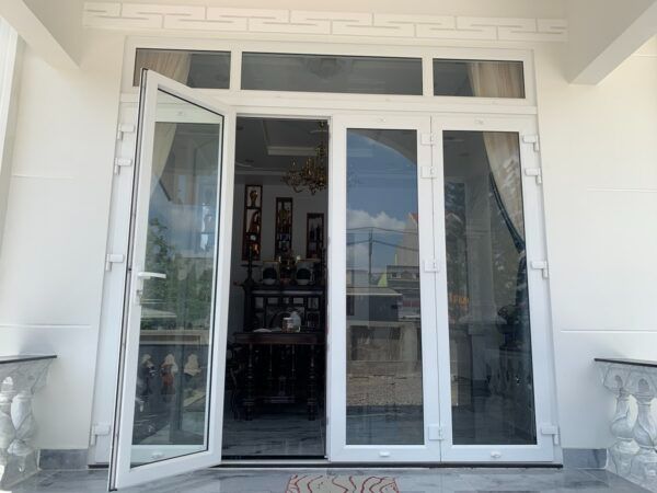 Cửa Đi Nhựa uPVC 2 Cánh Mở Quay