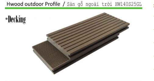 Sàn gỗ ngoài trời HW140S25GL