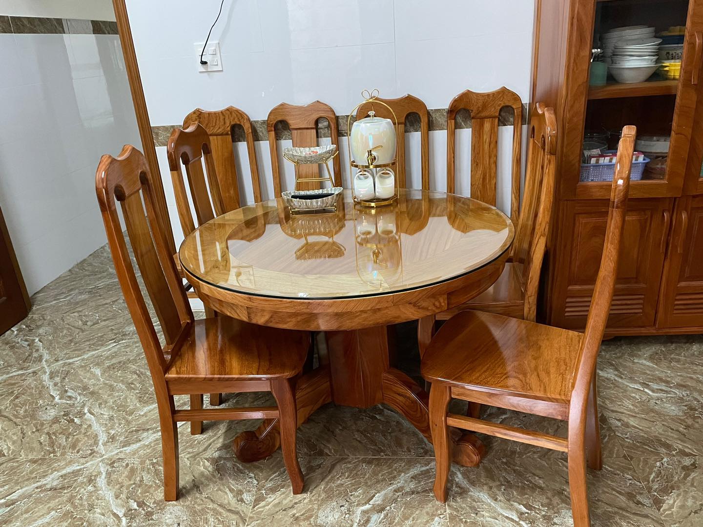 Bộ bàn ghế gỗ