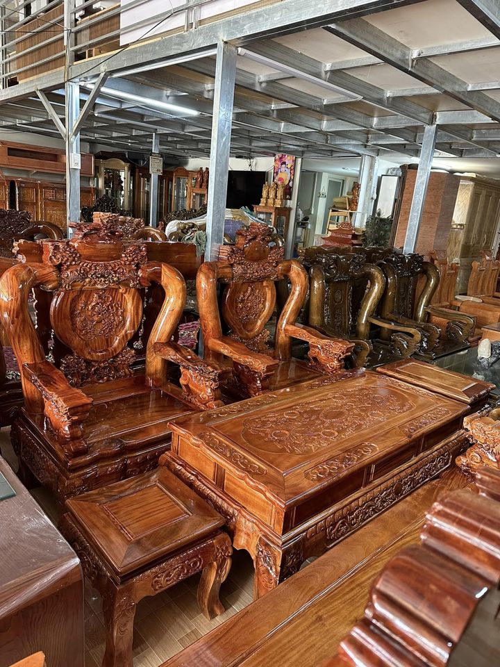 Bộ bàn ghế gỗ  