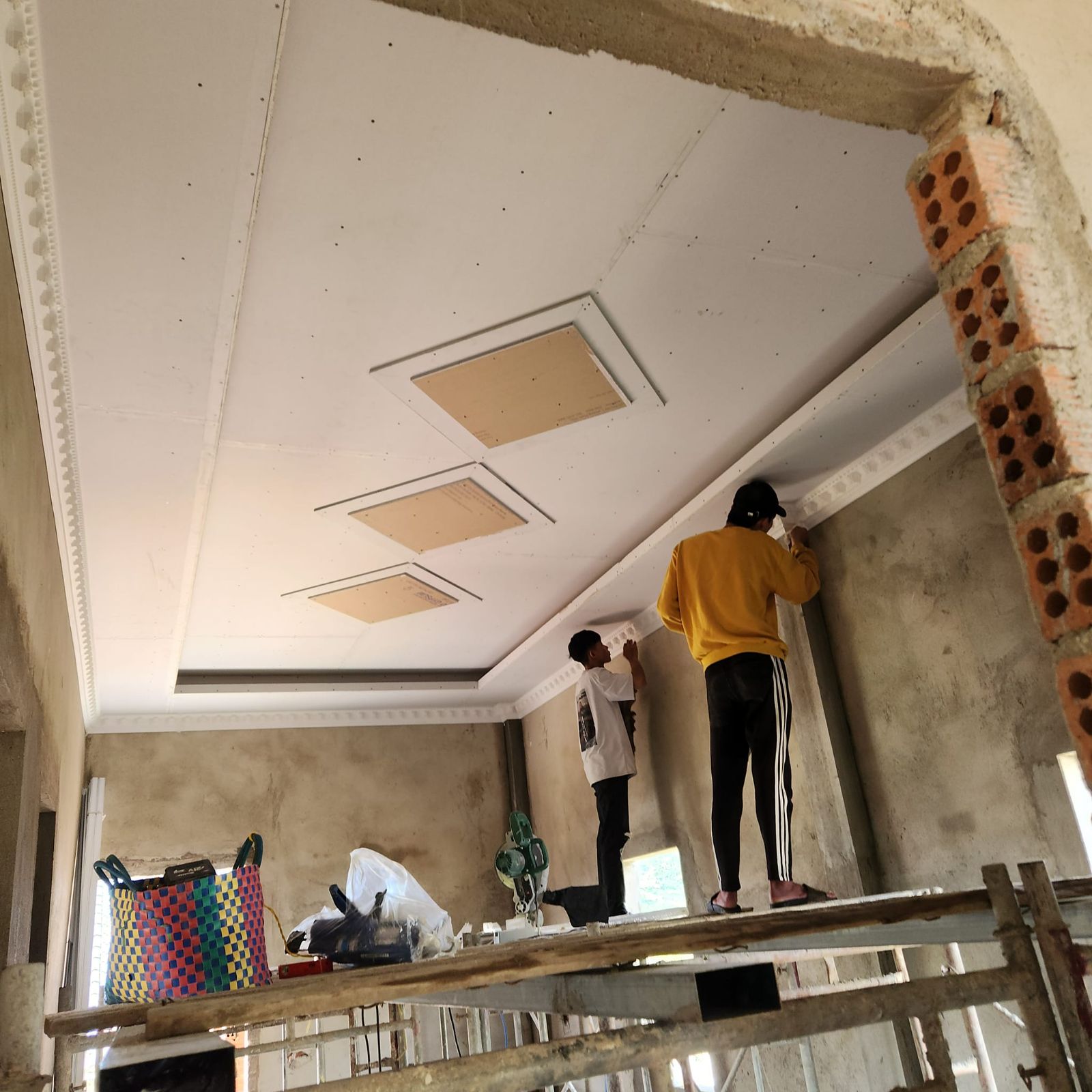 Kiểu trần thạch cao đẹp 