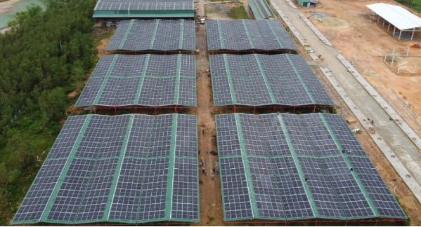 Lắp đặt điện năng lượng mặt trời 2MW 
