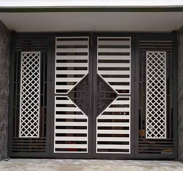 Hoàn thiện cổng sắt 