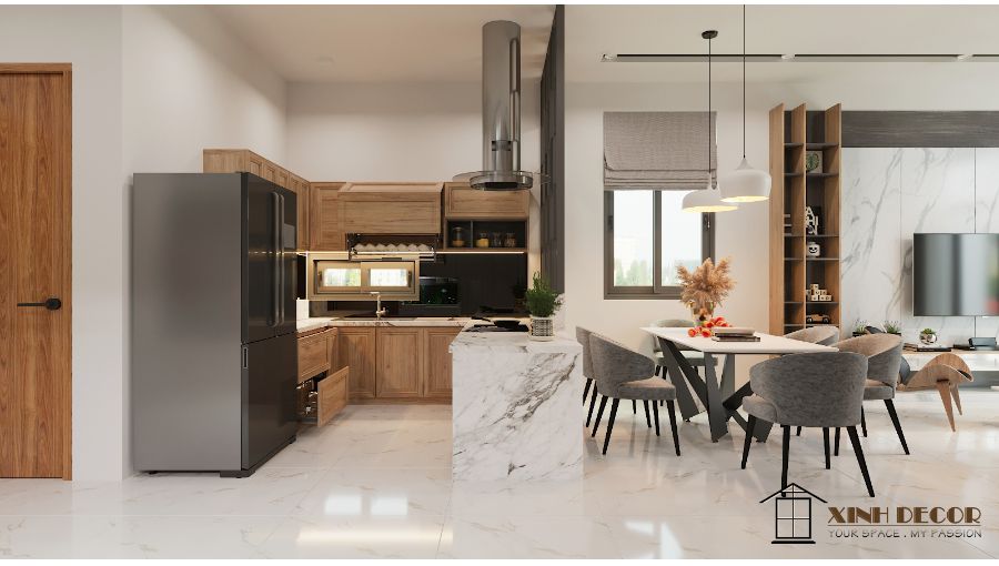 Thiết kế nội thất nhà bếp 