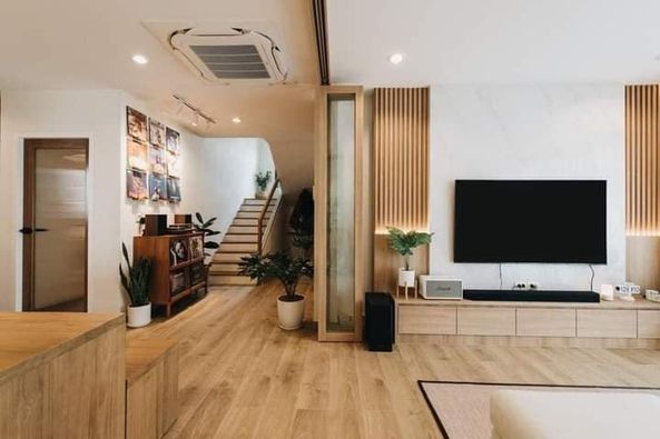 Thiết kế hiện đại Ngôi nhà 2 tầng