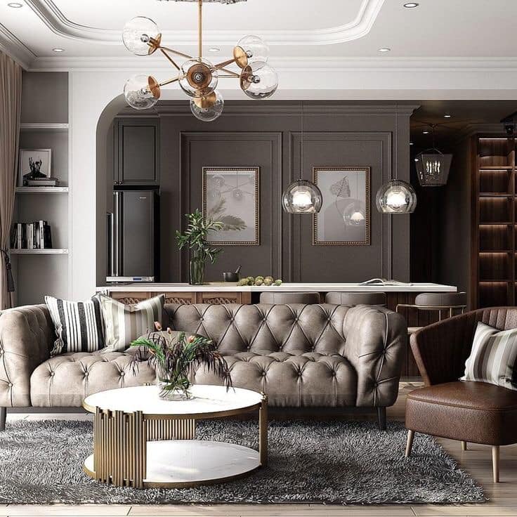 Thiết kế hoàn thiện nội thất cho biệt thự 