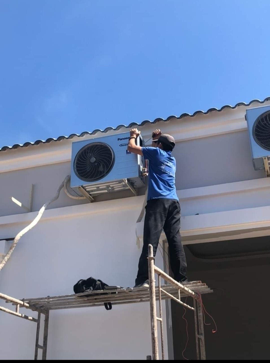 Sửa cục nóng máy lạnh