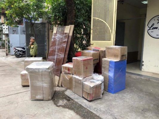 Đóng gói chuyển nhà cho khách 