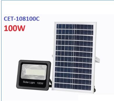 Đèn năng lượng mặt trời 100W CET108100C