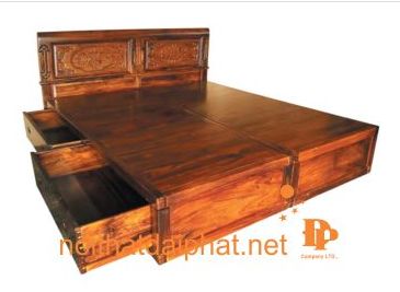 GIƯỜNG PHẢN CÓ HỘC KÉO