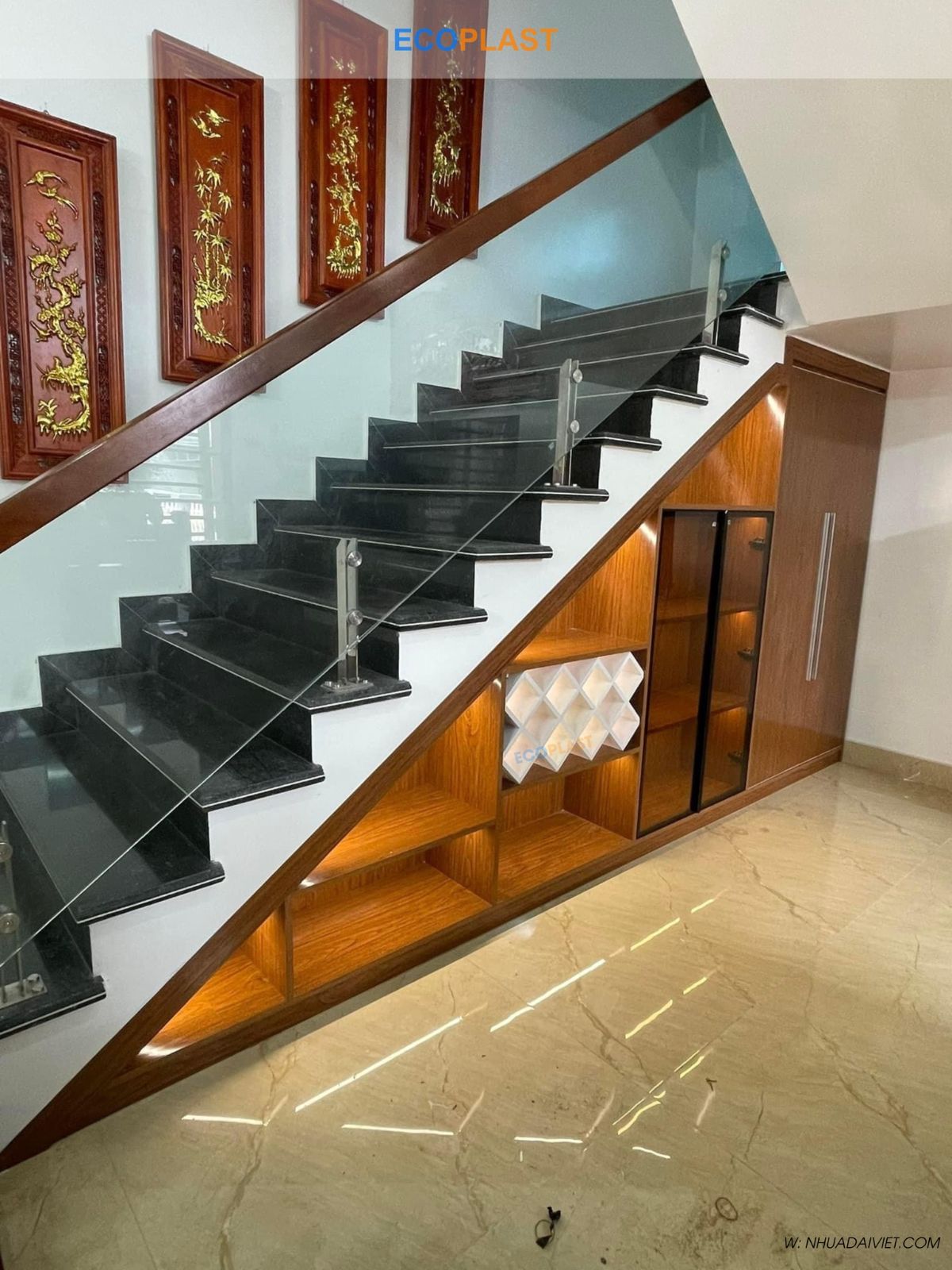 Tủ cầu thang 