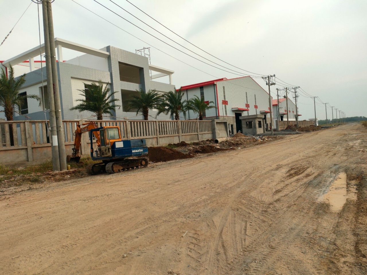 Công trình nhà máy nông sản Lý Ngọc Châu