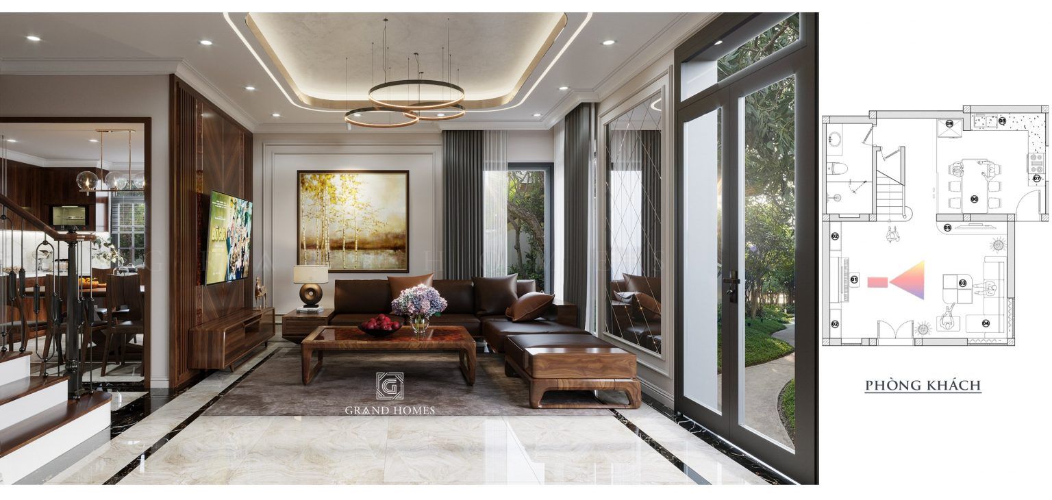 Thiết kế nội thất nhà phố