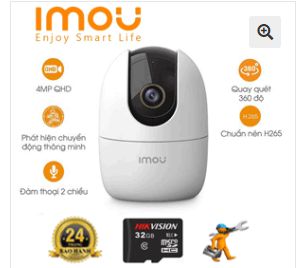 Lắp Đặt Trọn Gói Camera Wifi Imou 40Mp IpcA42P