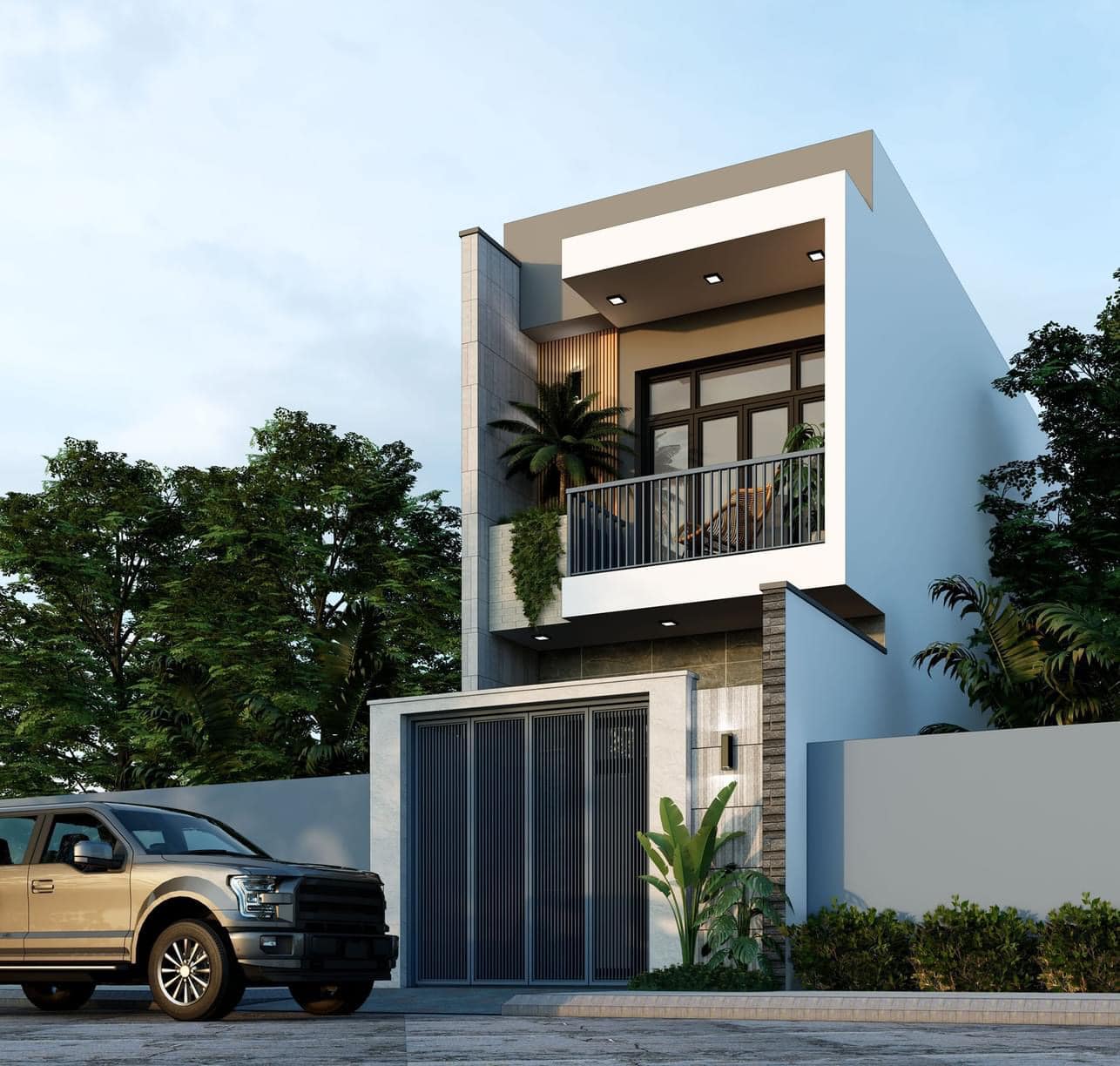 Thi công xây nhà đẹp 