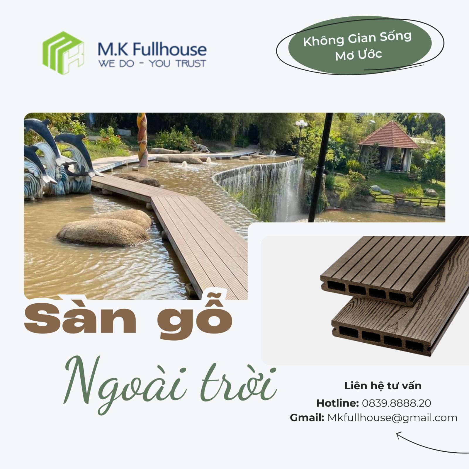 Sàn Gỗ Ngoài Trời