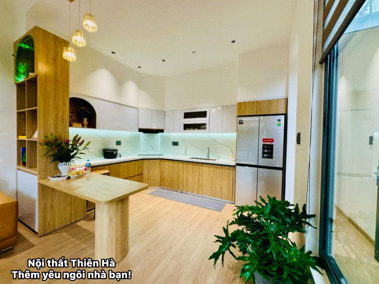  Hoàn thiện full căn sàn gỗ Fortune  HDF made in Malaysia