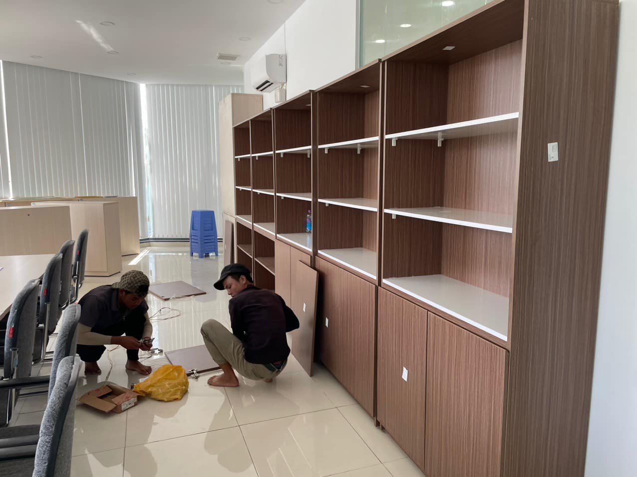 Thi công nội thất ngân hàng OCB