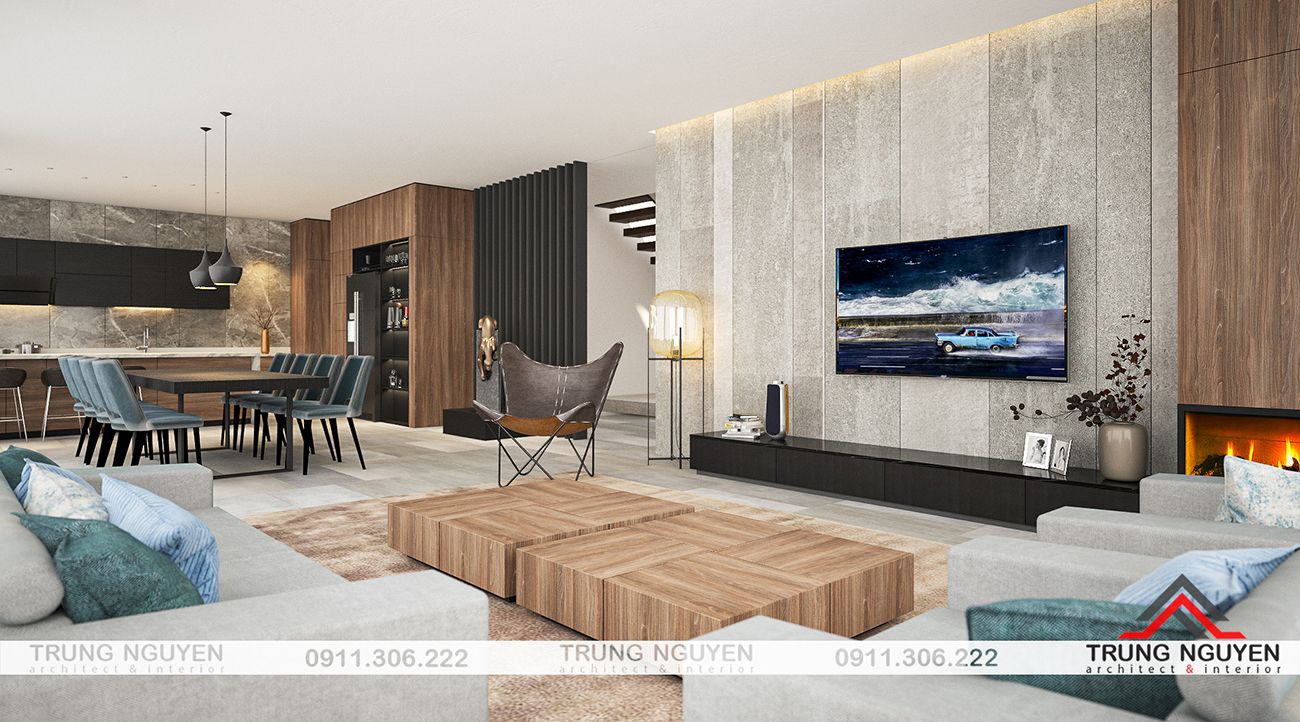 Thiết kế nội thất biệt thự VILLA