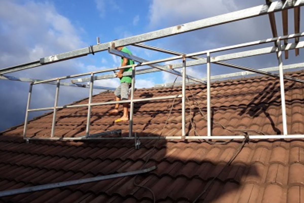   Điện mặt trời áp mái ngói hòa lưới 3kWp
