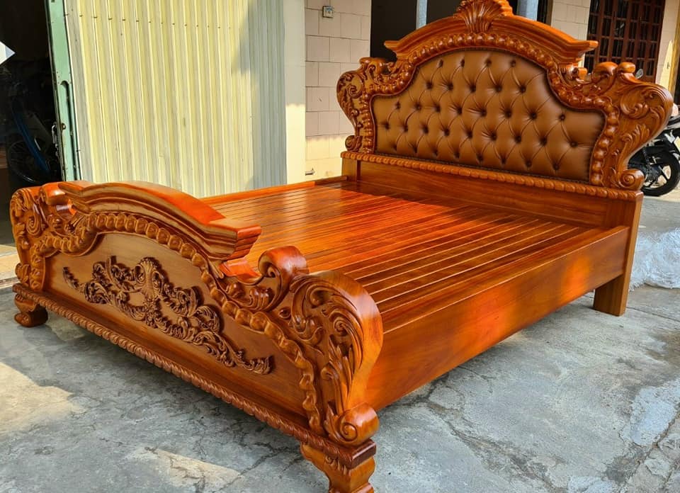 Giường ngủ gỗ 