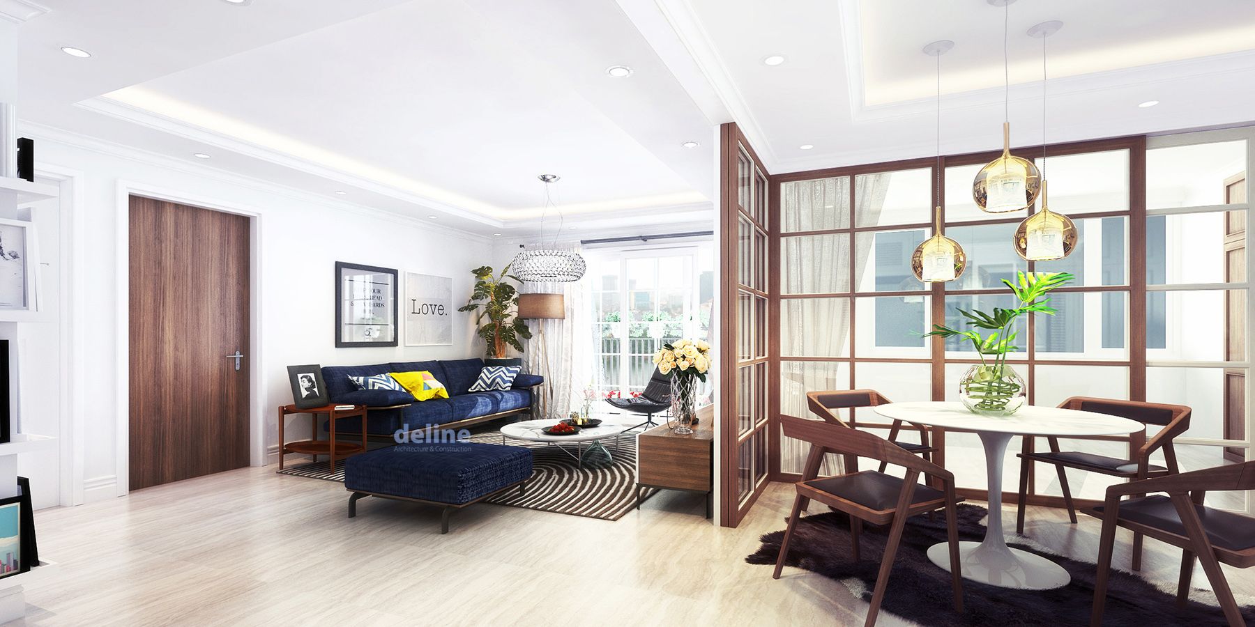 Thiết kế và thi công nội thất chung cư