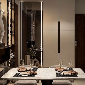 Căn hộ phong cách Minotti