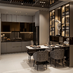 Căn hộ phong cách Minotti