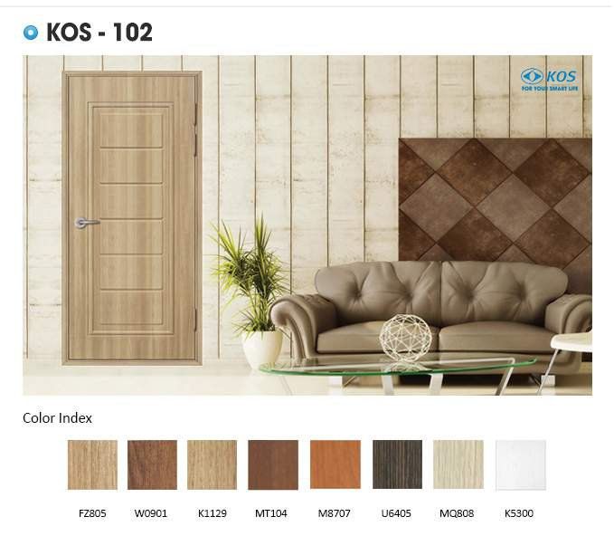 Cửa nhựa ABS thương hiệu KOS 