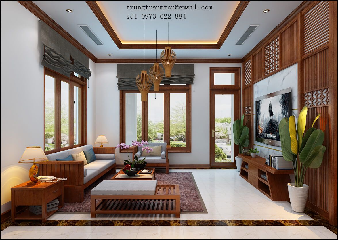 Thiết kế nội thất biệt thự